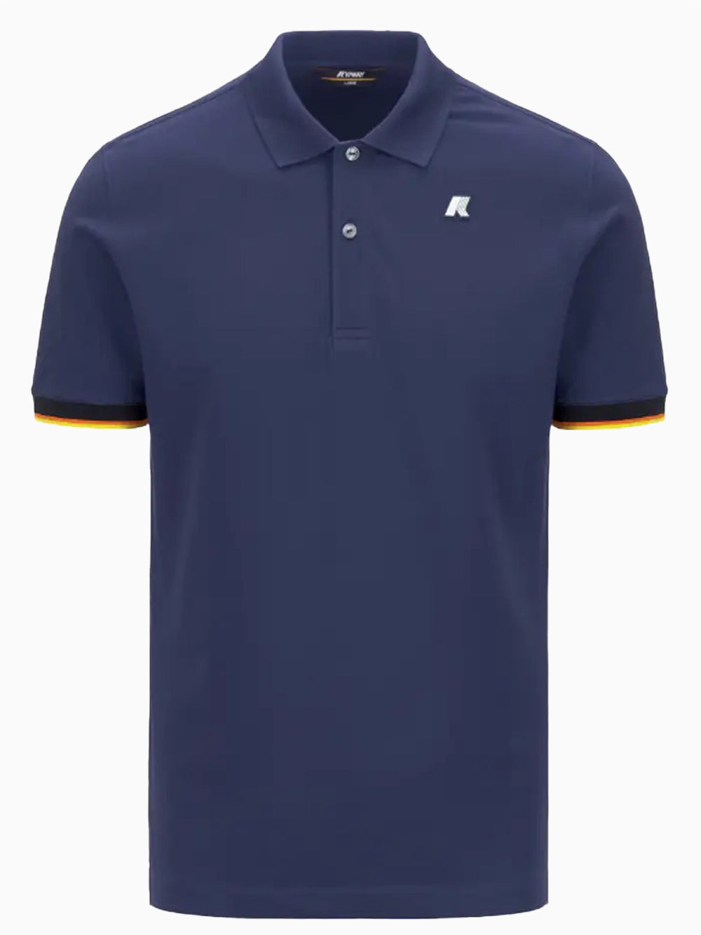 K-way Polo Uomo Vincent Blu cobalto
