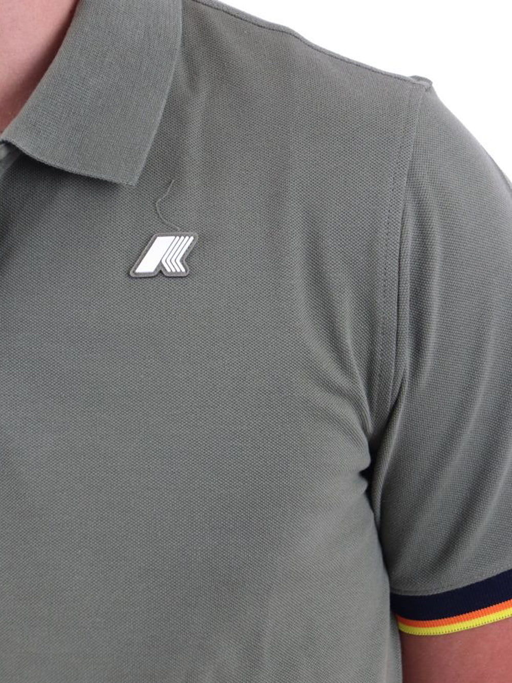K-way Polo Uomo Vincent Verde lichene