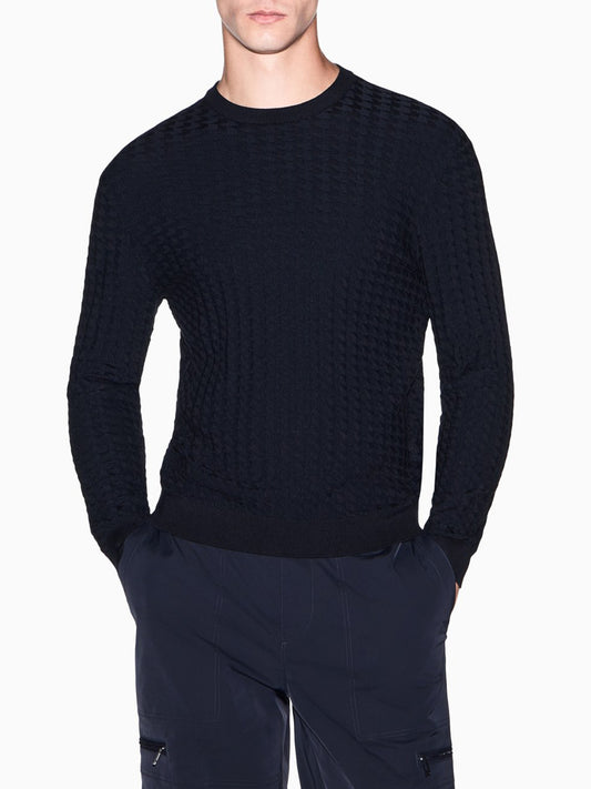 Armani Exchange Maglione Uomo Navy scuro