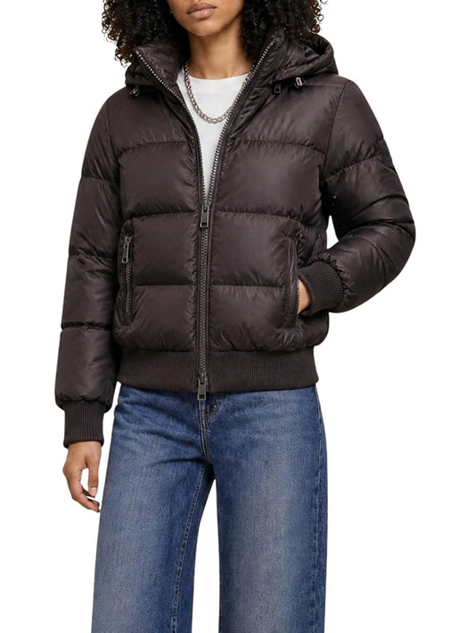Armani Exchange Piumino Donna Marrone