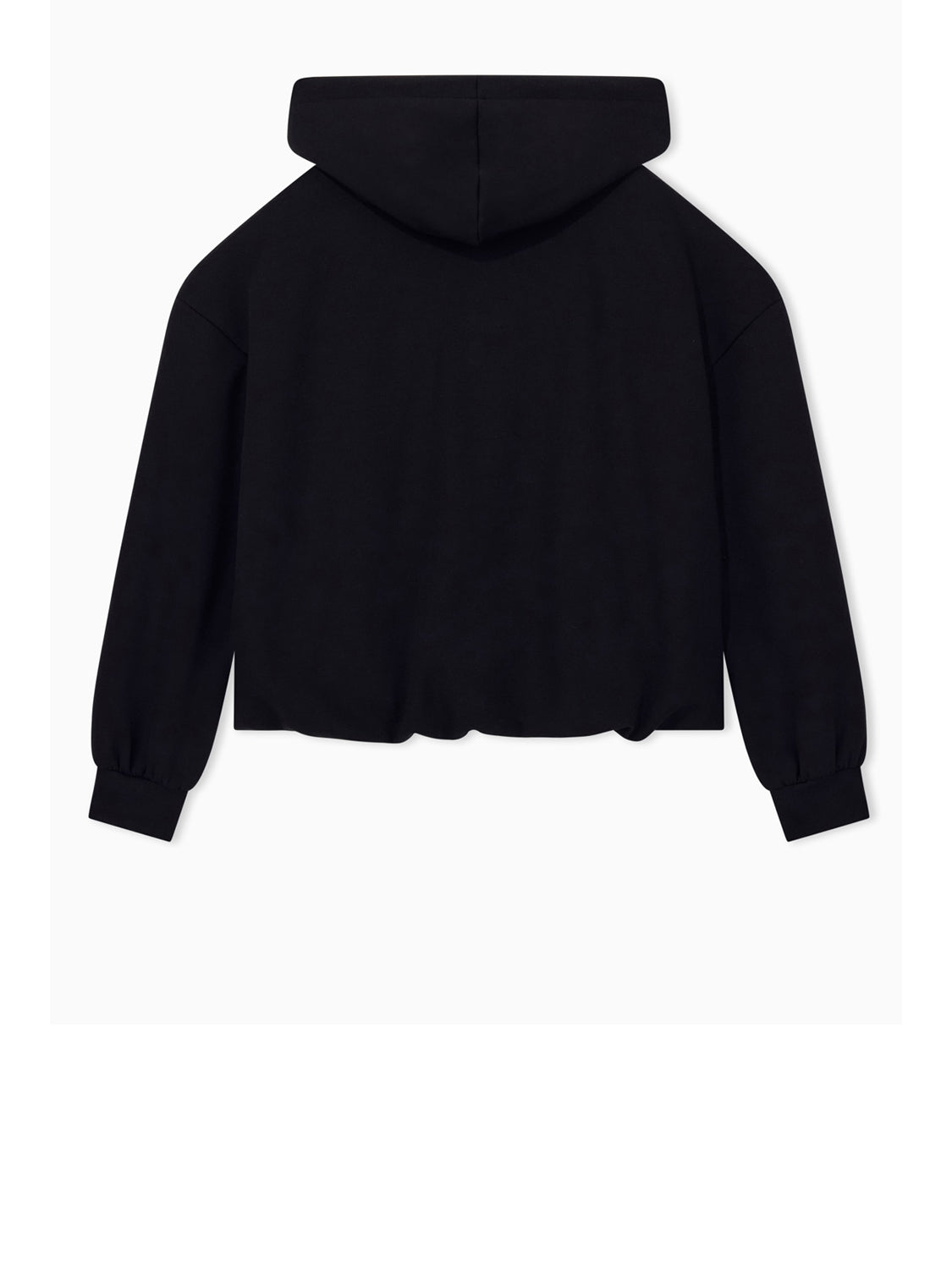 Armani Exchange Felpa Cappuccio Donna Nero