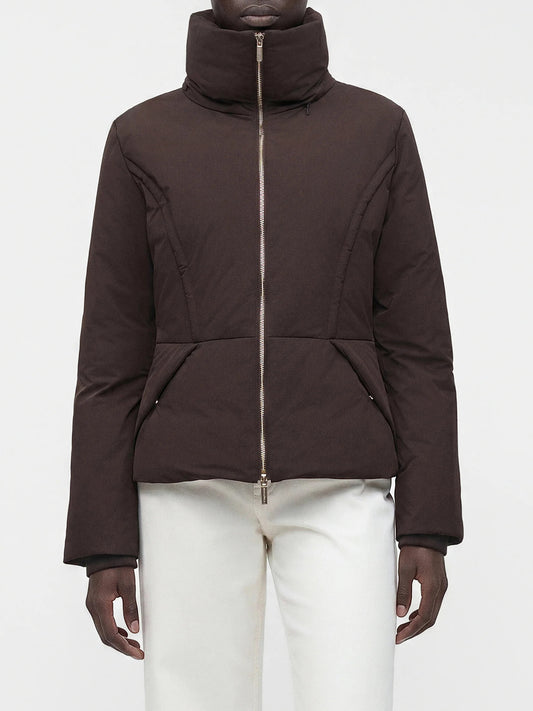Armani Exchange Piumino Donna Marrone