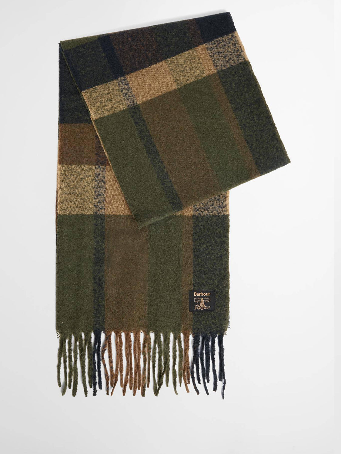 Barbour Sciarpa Uomo Westerdale Capp + Sciarpa Olive