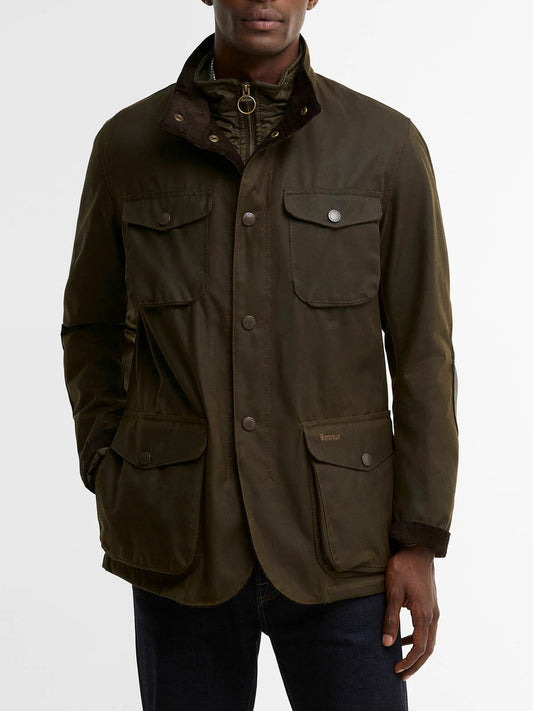 Barbour Giacca Cerata Uomo Ogston Olive