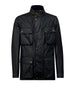 belstaff giacca cerata uomo fieldmaster blu scuro 5708531