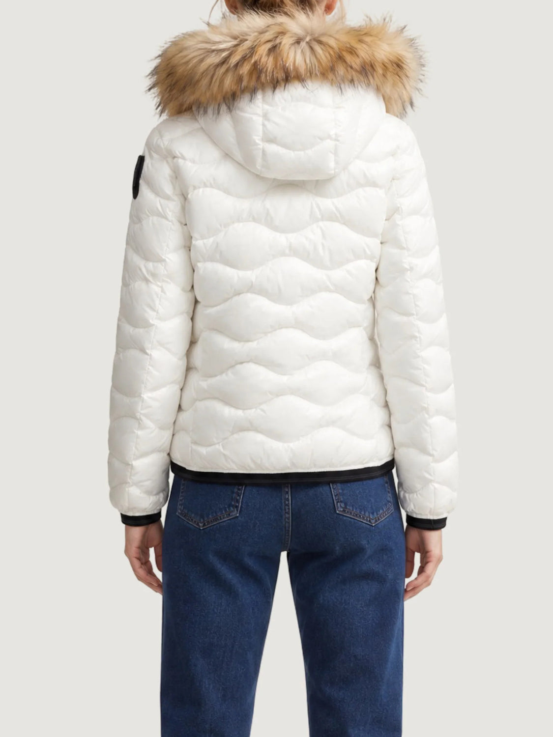 Blauer Piumino Donna Aldie Bianco ottico