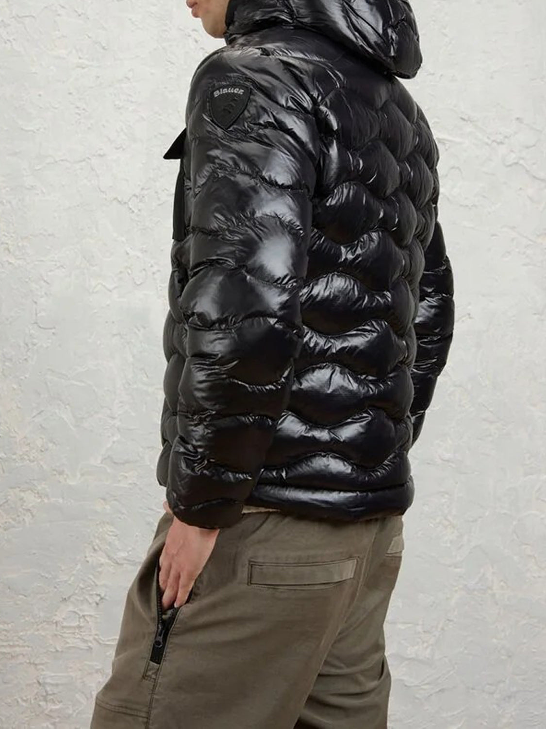 Blauer Giubbotto Imbottito Uomo Bryant Nero
