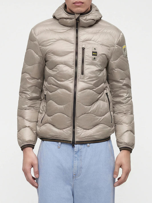 Blauer Piumino Uomo Wave Grigio nebbia