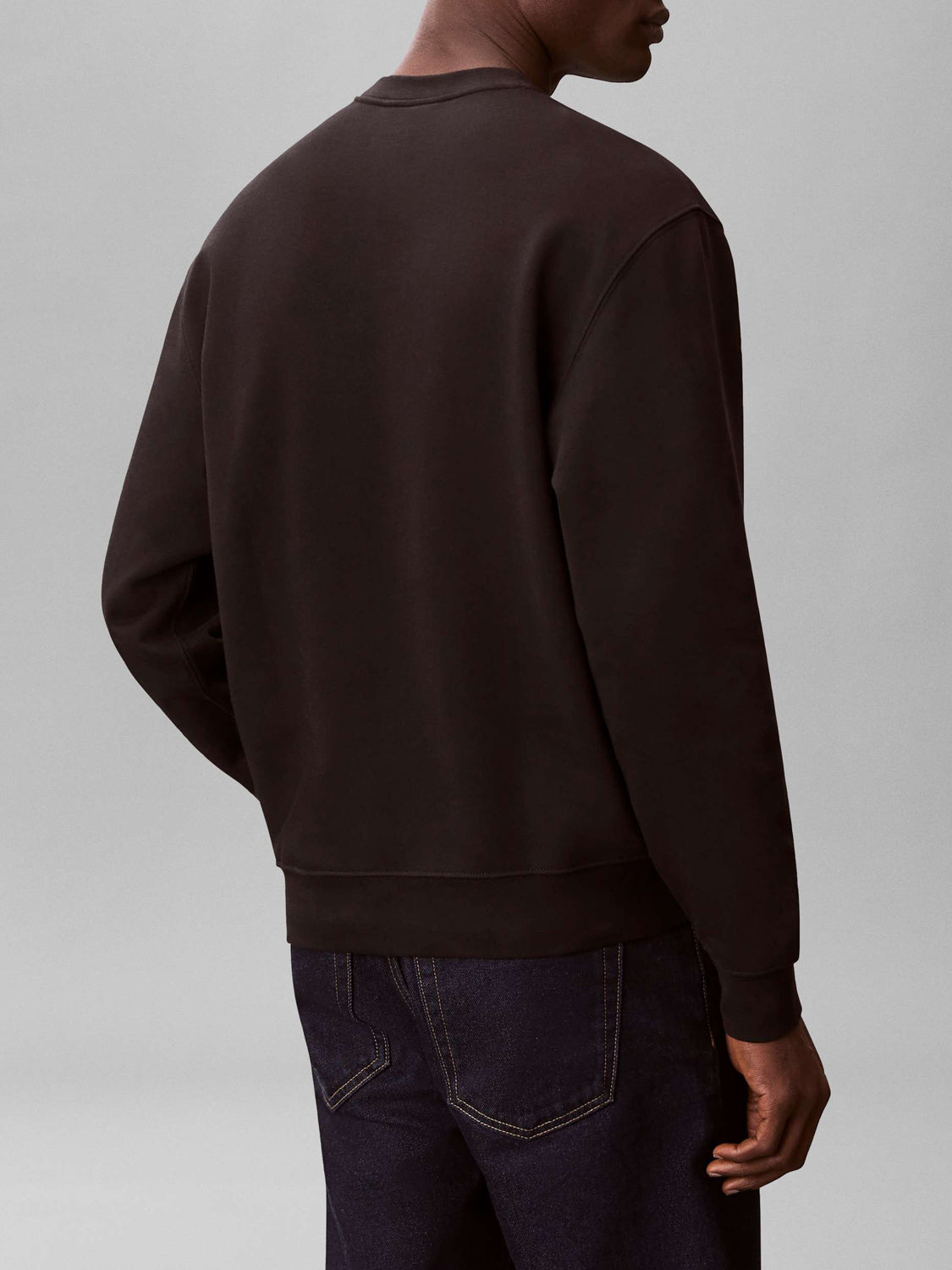 Calvin Klein Felpa Girocollo Uomo Nero