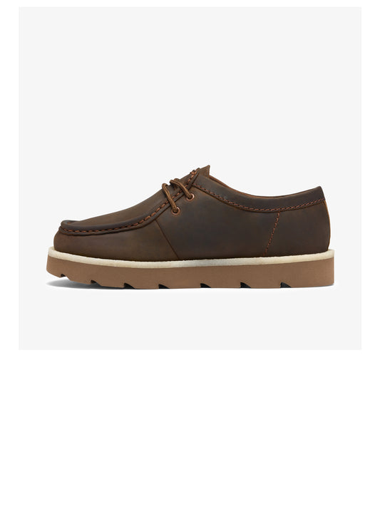 Clarks Scarpa Stringata Uomo Meare Walla Marrone scuro