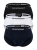 emporio armani slip uomo 3 pack bianco 8843886