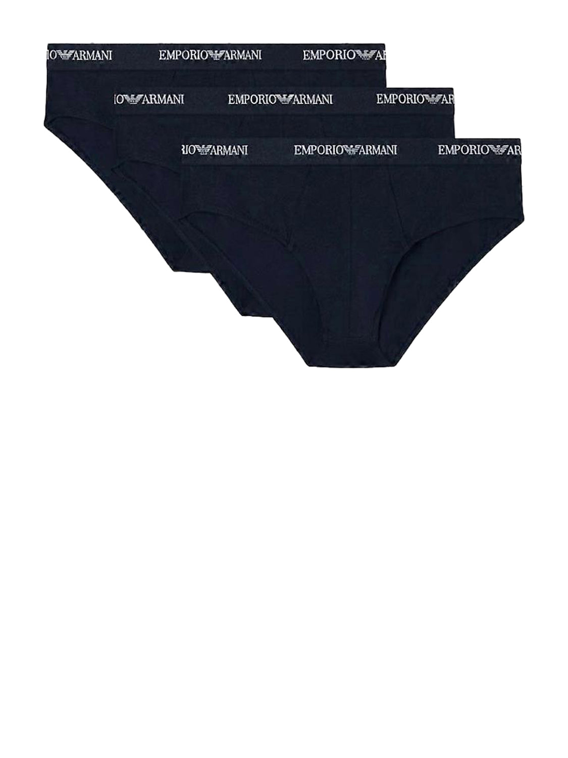 Emporio Armani Slip Uomo 3 Pack Nero