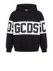 gcds felpa cappuccio uomo felpa con cappuccio band logo nero 7589165