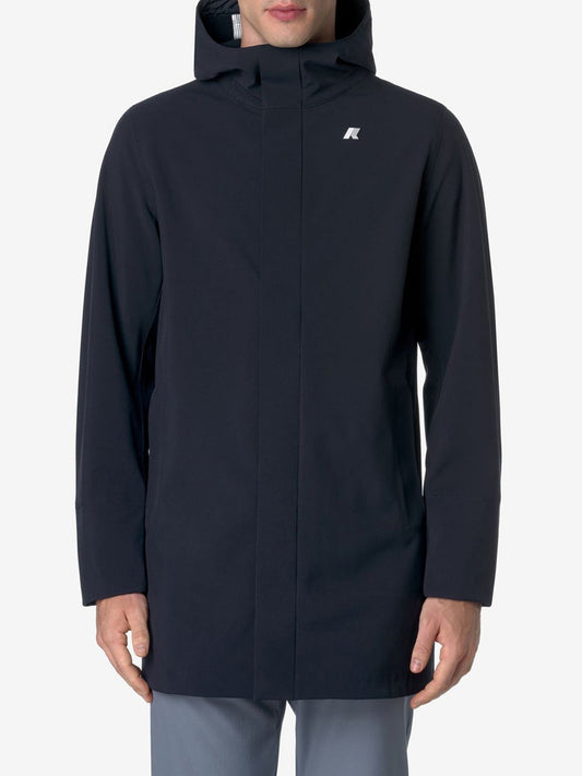 K-way Parka Uomo Marlyn Bonded Blu scuro