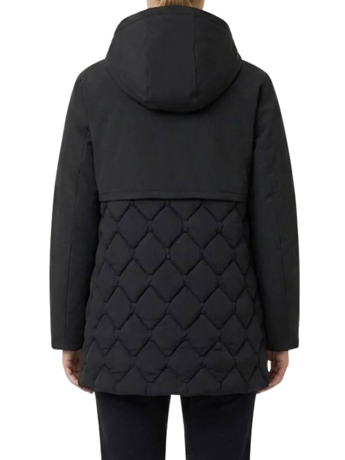 K-way Piumino Donna Siphelle Hybrid Warm Shell Nero