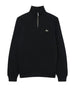 lacoste felpa con zip uomo nero 40864