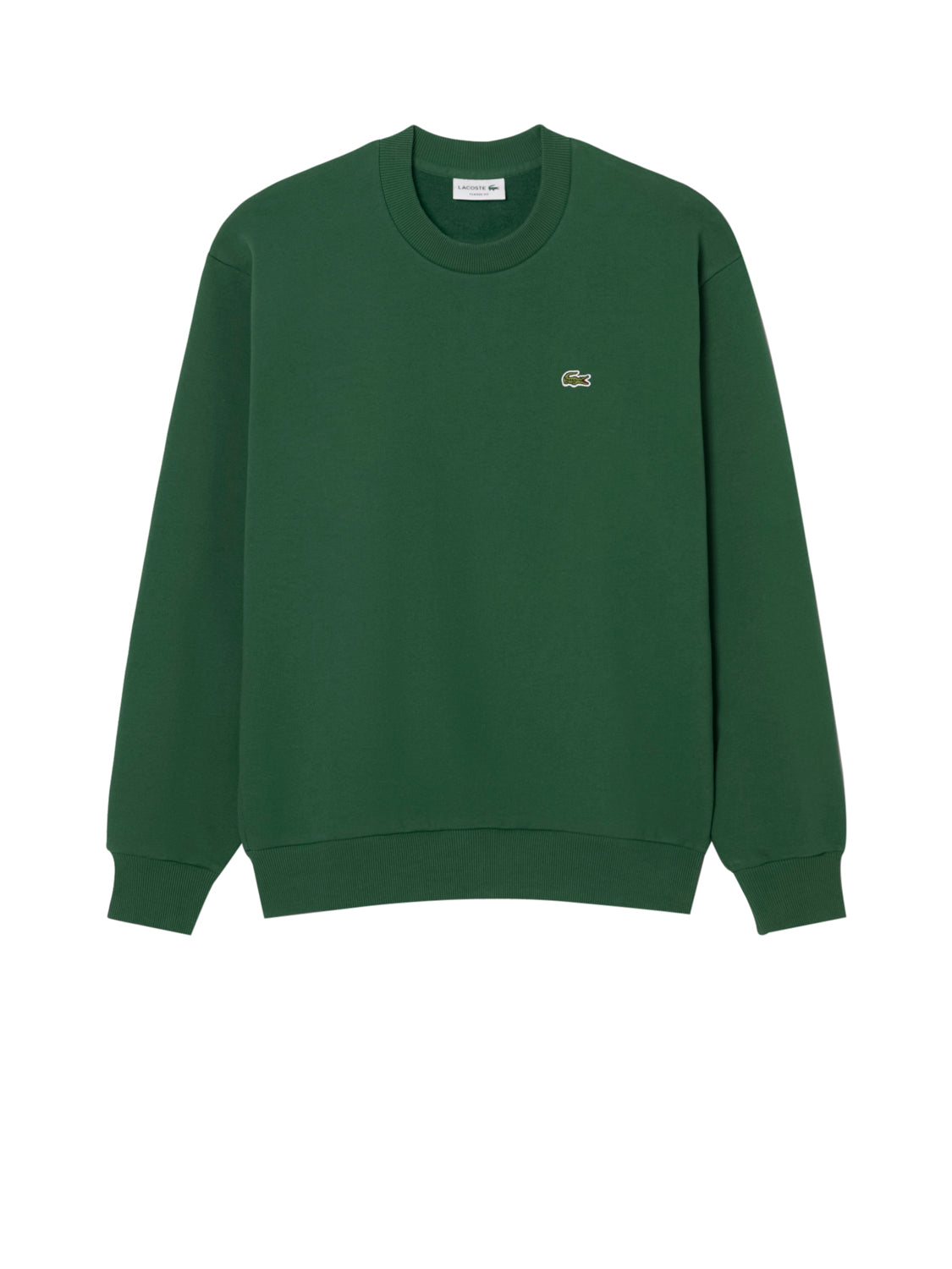 Lacoste Felpa Girocollo Uomo Verde