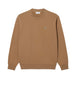 lacoste felpa girocollo uomo marrone 2595446