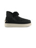 mou stivaletti donna new eskimo sneaker suede lettr nero 6418655