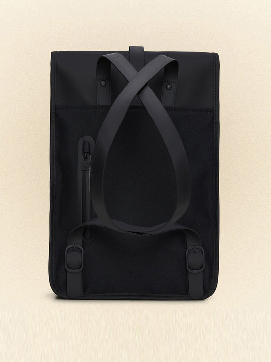 Rains Zaino Unisex Backpack Mini W3 Nero
