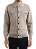 savile row overshirt uomo tortora 9189209