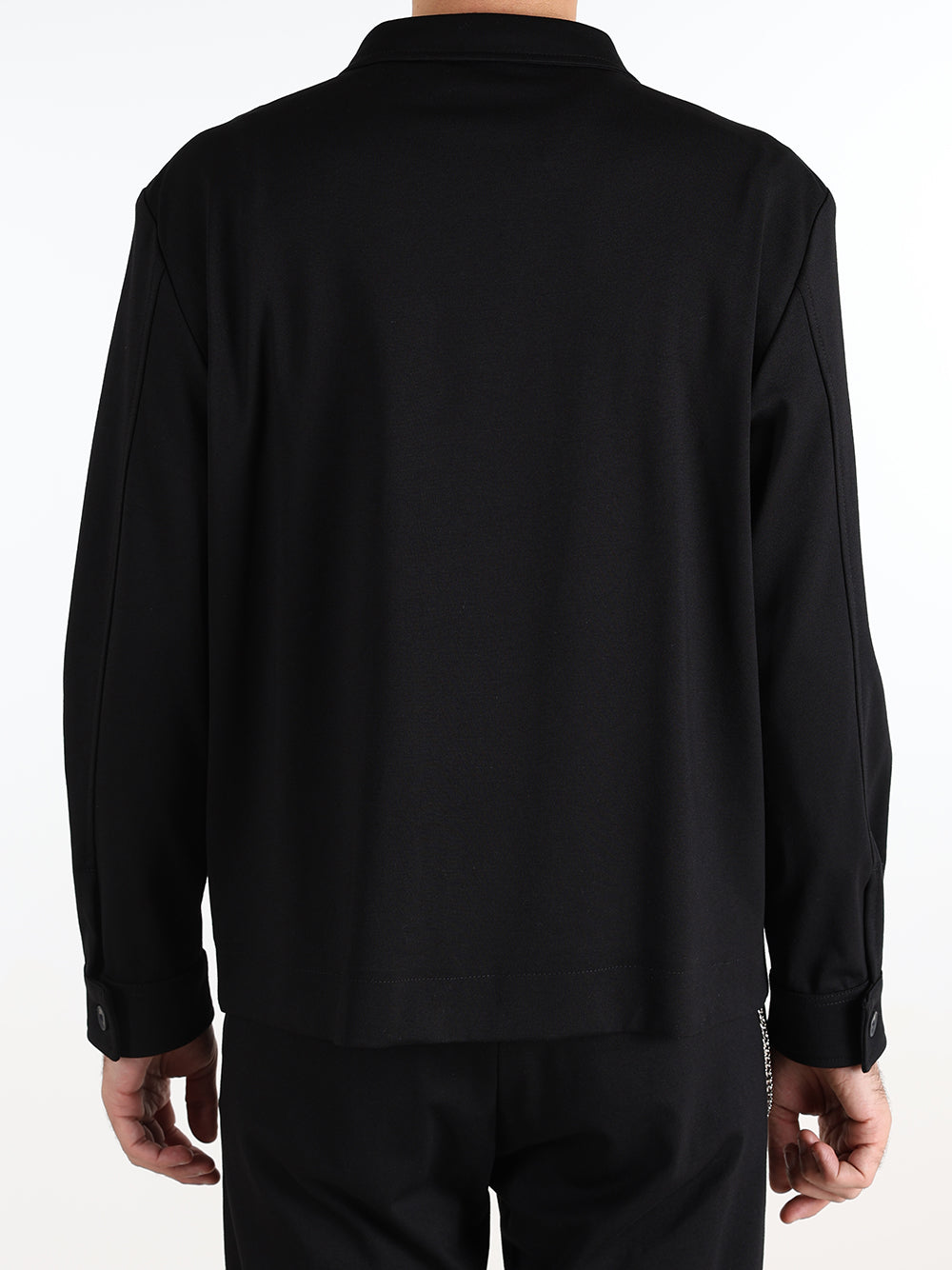 Savile Row Overshirt Uomo Nero