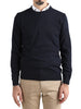 savile row maglione uomo girocollo blu 3923784
