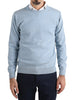 savile row maglione uomo girocollo zucchero 1739092