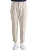 savile row pantalone uomo beige 6478918