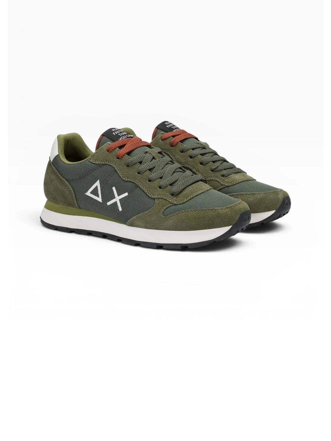 Sun68 Sneakers Uomo Tom Solid Militare scuro