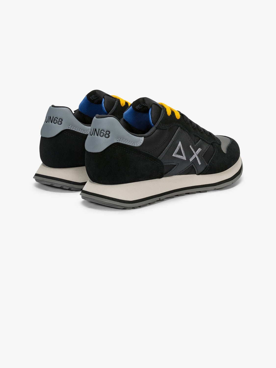 Sun68 Sneakers Uomo Jaki 2.0 Bicolor Nero
