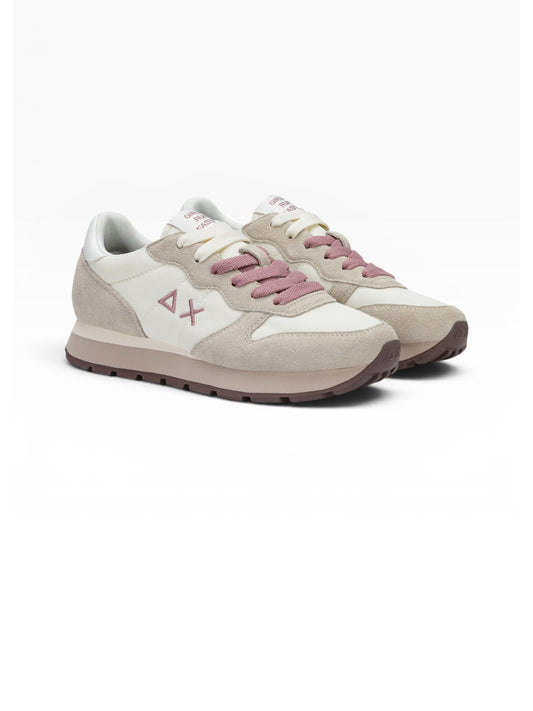 Sun68 Sneakers Donna Ally Solid Bianco panna