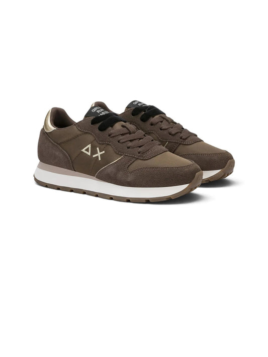 Sun68 Sneakers Donna Ally Silver Gold Marrone