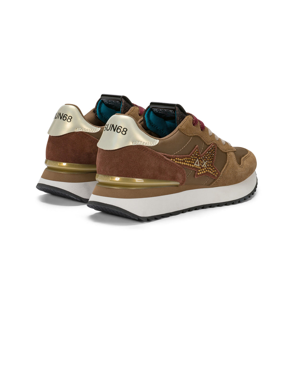 Sun68 Sneakers Donna Stargirl Strass Volpe