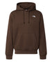 the north face felpa cappuccio uomo evo hoodie marrone scuro 8157784
