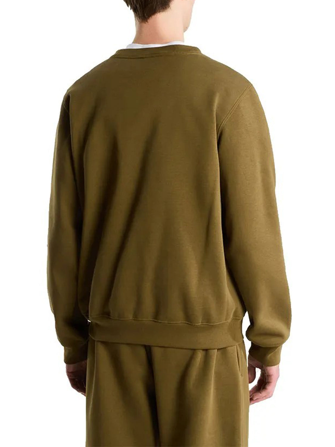 The North Face Felpa Girocollo Uomo Ess Dp Crew Beige scuro