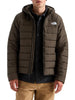 the north face giubbino uomo m aconcagua hooded jkt marrone scuro 8106618
