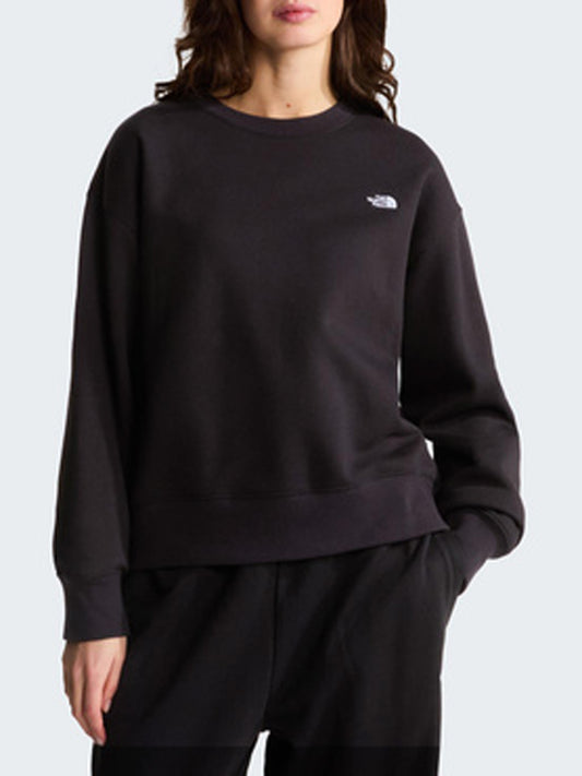 The North Face Felpa Girocollo Donna Ess Boxy Crew Nero