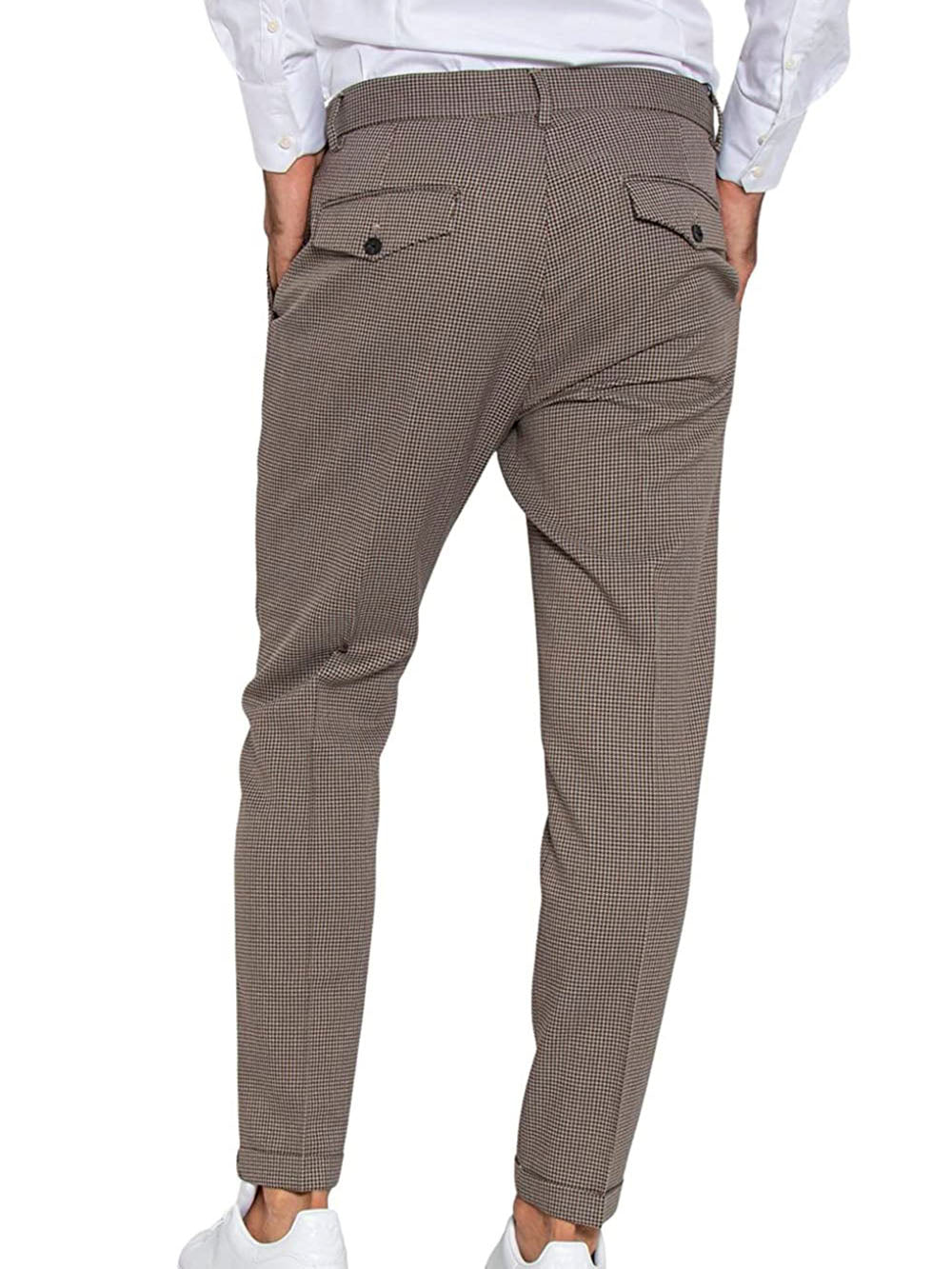 Pantalone Casual Uomo Beige