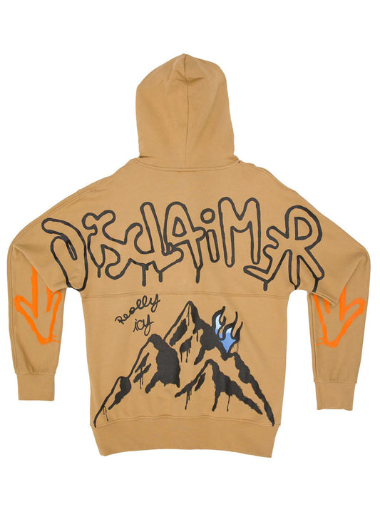 Felpa Girocollo Uomo Marrone