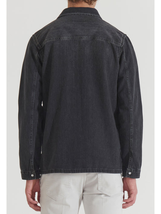 Camicia Casual Uomo Shirt Regular Fit Nero