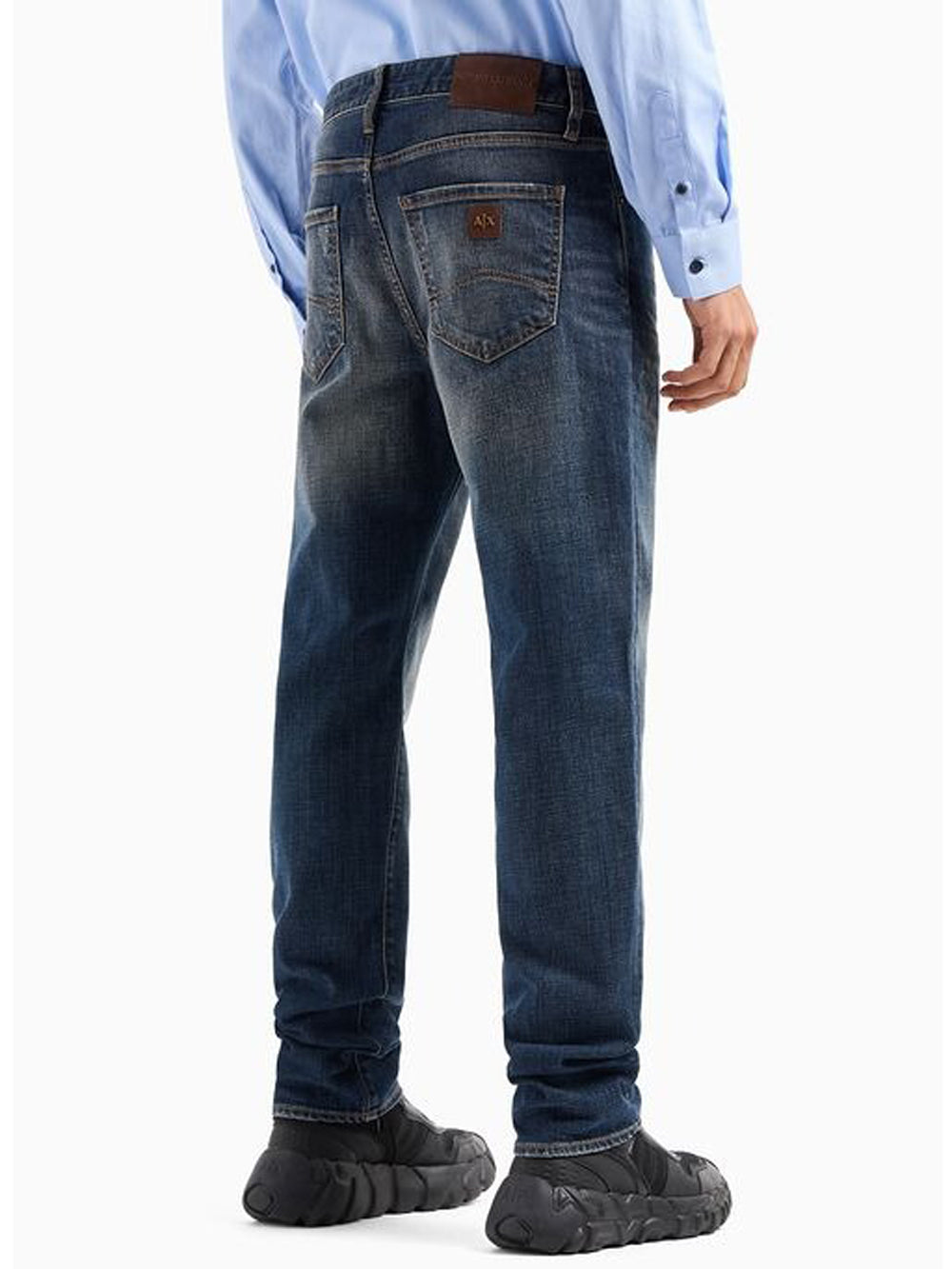Jeans Regular Uomo Blu