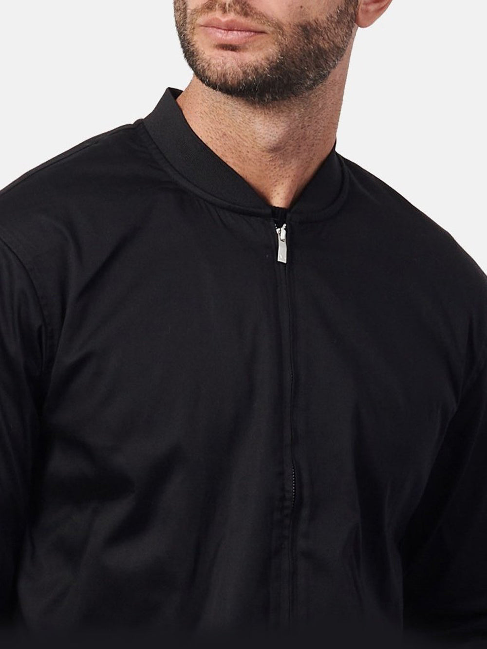 Camicia Casual Uomo Nero