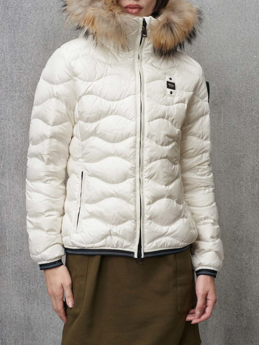 Piumino Donna Aldie Bianco