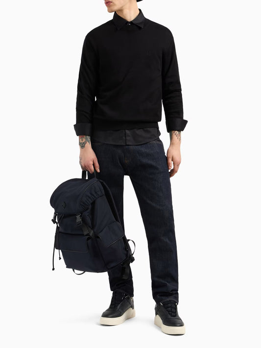 Armani Exchange Pullover Uomo XM000338 Nero