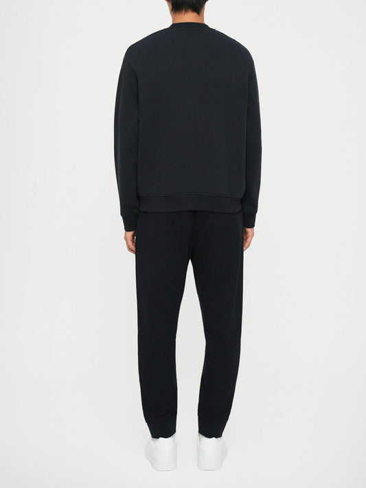 Armani Exchange Felpa Girocollo Uomo Navy scuro