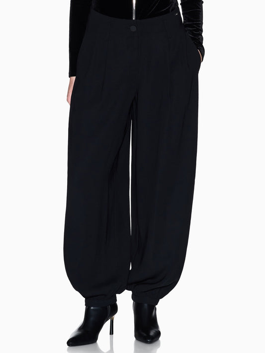 Armani Exchange Pantalone Casual Donna Nero