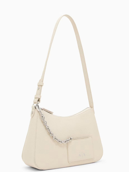 Borsa a Spalla Donna Beige