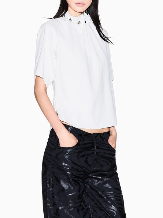 Camicia Casual Donna Bianco