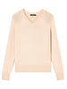 armani exchange pullover donna beige 7705973